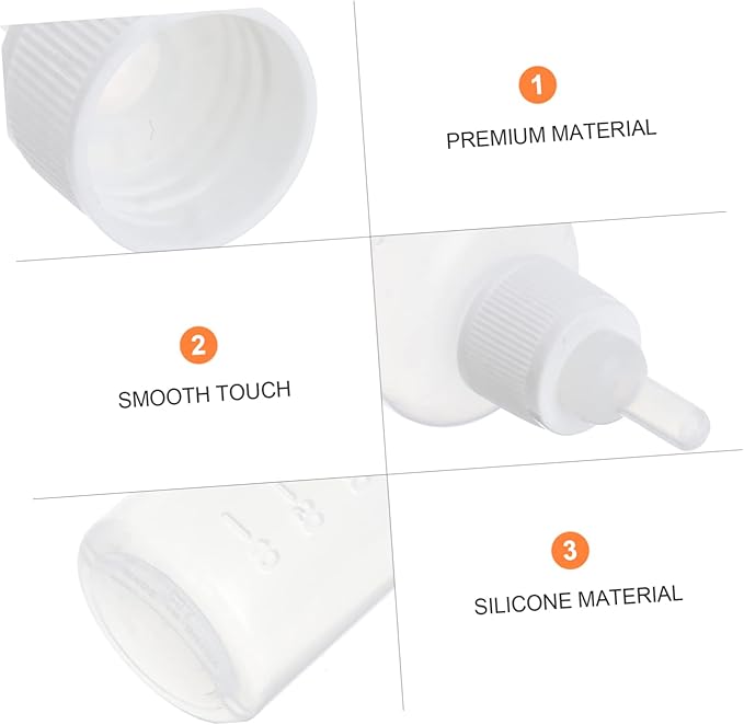 WOONEKY 2sets Pet Nursing Bottle Set for Cats and Dogs Milk Feeder for Puppies and Kittens Easy to Use Safe for Pets Portable Design for Travel