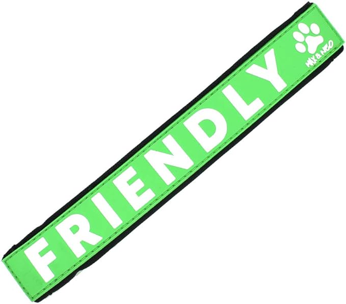 Max and Neo Leash Sleeves Friendly - We Donate 1 for 1 to Dog Rescues for Every Product Sold (1 Sleeve, Friendly)