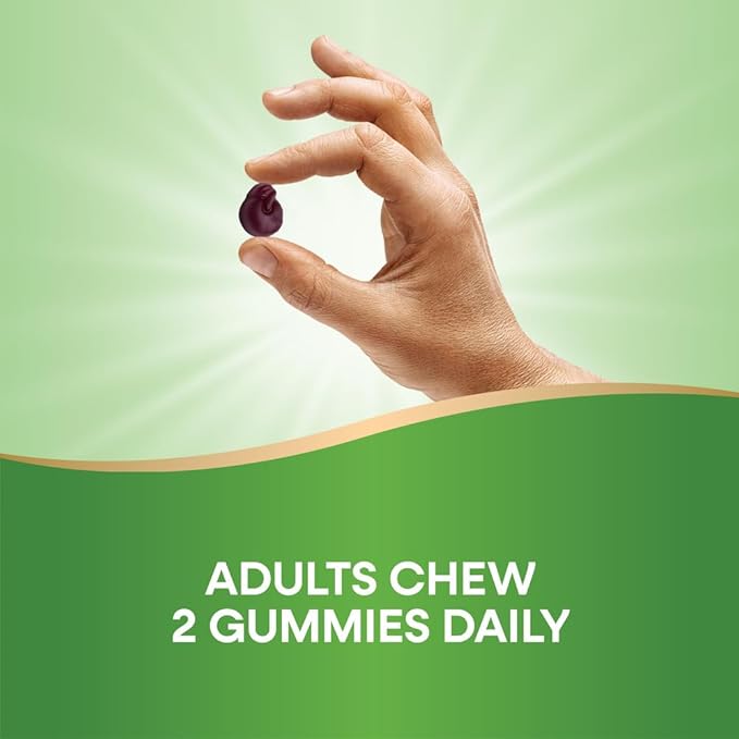 Nature's Way CranRx Gummy Urinary Health BioActive Cranberry + D-Manonse + Vitamin C, 60 Gummies