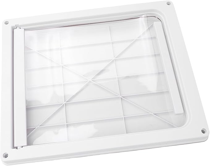 Focket Dog Door, High Strength Large Dog Door Weatherproof Pet with Transparent Flap for Stairs Doorways House (L)