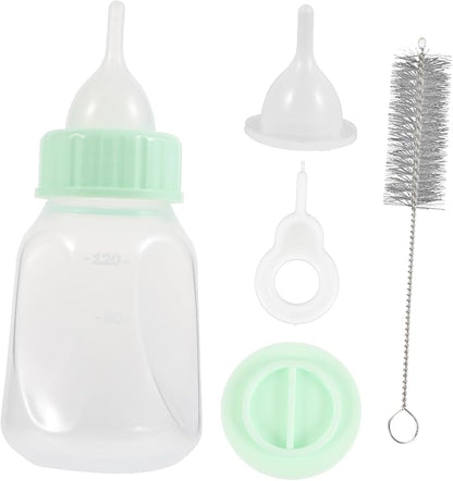 VANZACK PET Nursing Bottle Kit Sturdy 250ml Milk Feeder for Kittens and Puppies Portable PET Feeding Bottle Easy-Grip Design and Nursing
