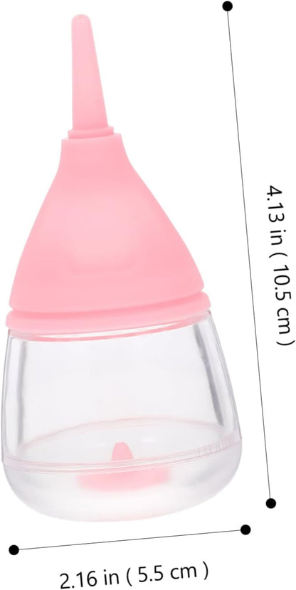 INOOMP Puppy Milk Feeder and Kitten Feeding Bottle Flow Rate Compact Design for Small Pets for Newborn Cats and Dogs Easy to Use Scale for Accurate Feeding