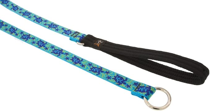 LupinePet Originals 3/4" Turtle Reef 6-Foot Slip Lead/Leash for Dogs