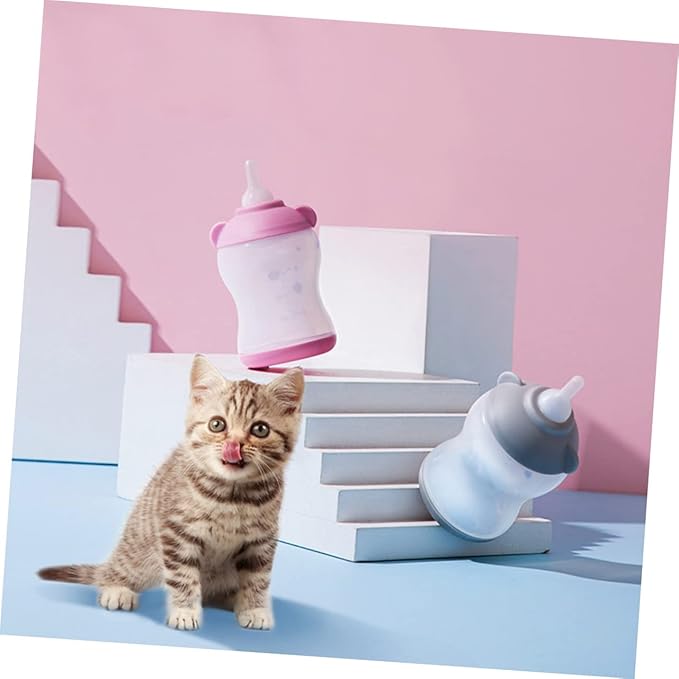 20pcs Pet Feeding Pacifiers Milk Bottle Accessories for Cats Dogs Kitten Nipples Puppy Pacifier for Small Dogs