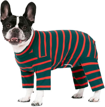 Post Surgery Dog Shirt - Male/Female, Anti-Licking Dog Snugly Onesie, E-Collar Alternative Surgical Clothes