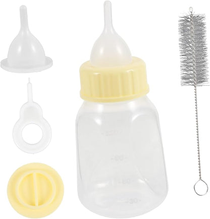 Kitten Puppy Pet Nursing Bottle Dog Kitten Feeder Bottle Set for Newborn Pets