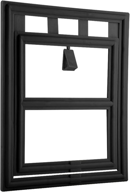 Pet Door, Sturdy Doggie Pet Door, Doggy Doggie Door, Screen Window Gate, Interior and Exterior Doors for Pet Lovers (L Day Style)