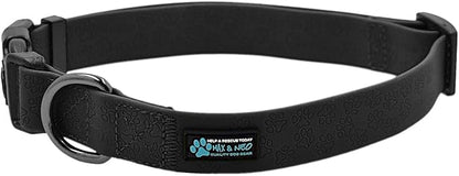Max and Neo Waterproof NEO Collar - We Donate a Collar to a Dog Rescue for Every Collar Sold (Large, Black)
