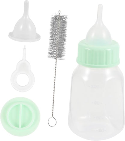 Pet Nursing Bottle Kit for Kitten Puppy Feeding Milk Bottle Set Sturdy Portable