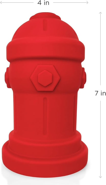 Small Dog Fire Hydrant 4x7 Silicone Soft Potty Training Aid for Small Breeds Under 10lbs Toy Breeds Indoor Outdoor Training Yellow
