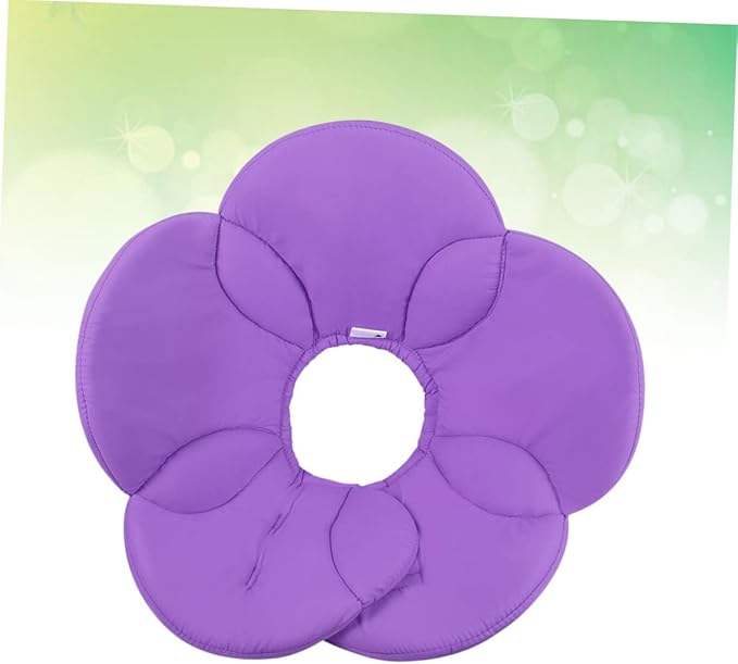 BESPORTBLE Dog Recovery Collar Cones Flower Elizabethan Collar Protective Pet Necklace Lightweight Size l