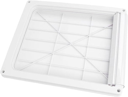 Asixxsix Pet Door, Large Doggy Door with Transparent Flap for Interior and Exterior Gates or Walls Weatherproof High Strength Easy to Install (L)