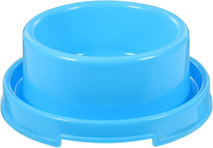 UKCOCO Dog Slow Water Feeder Dog Feeding Bowls Pet Water Bowl Pet Bowl Set Blue Outdoor Large Dog Water Bowl Dog Food Bowls Pets Food Feeder Pet Feeding Bowls Cat Food and Water Bowl Set