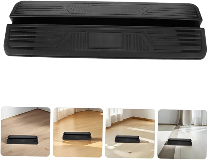 Gadpiparty 2Pcs Adjustable Pet Gate Ramp with Antitripping Easy Installation for Indoor Use Suitable for Small Medium Large Dogs Dual Functionality for Home Safety