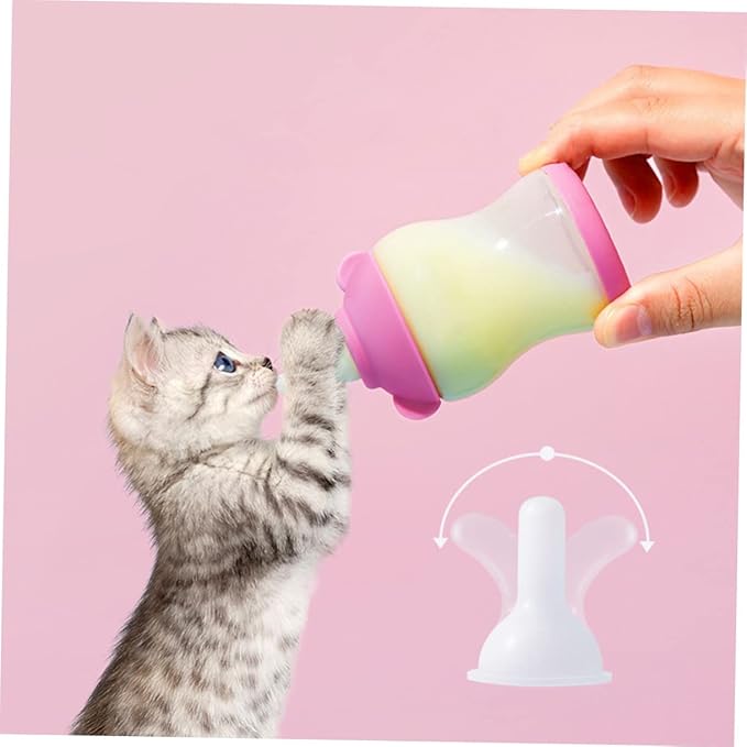 20pcs Pet Feeding Pacifiers Milk Bottle Accessories for Cats Dogs Kitten Nipples Puppy Pacifier for Small Dogs
