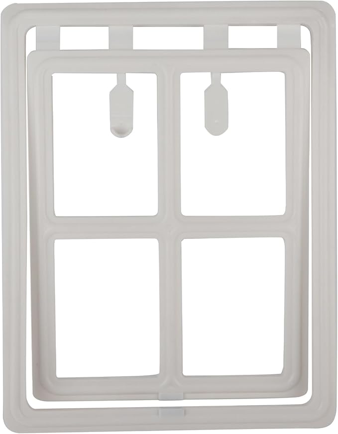 Pet Door, Sturdy Doggie Pet Door, Doggy Doggie Door, Screen Window Gate, Interior and Exterior Doors for Pet Lovers (XL Field Style)