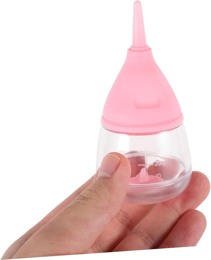 MERRYHAPY Silicone Nursing Bottle for Kitten Puppy Feeder Cat Dog Milk Replacer Animal Feeding Bottle
