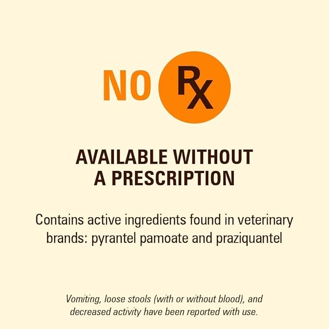Sentry Worm X Plus 7 Way DeWormer Small Dogs (6 Count), Pack of 3