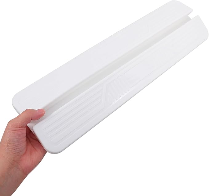 Pet Gate Anti-kick Pedal Support Feet for Fence, White Dog Gate Reinforcement Accessories with Stairway Safety Ramp for Indoor Pet and Doorways