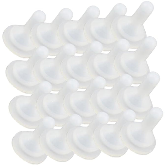 20pcs Pet Feeding Pacifiers Milk Bottle Accessories for Cats Dogs Kitten Nipples Puppy Pacifier for Small Dogs