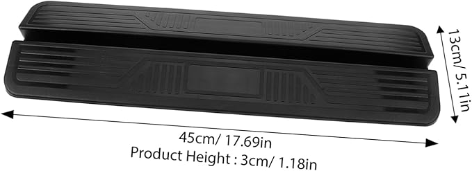 3pcs Indoor Dog Fence Ramp for Toddlers - Door Sill Safety Accessory for for Home Use