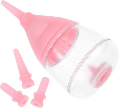 Toyvian Nursing Bottle for Puppy Feeding Bottle with Flow Nipples Easy to Lightweight Design for Kittens and Pets for Controlled Milk Feeding
