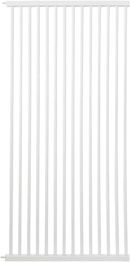 Lumizone Extra Tall Cat Gate Extension Kit 61.02" High Pressure Mounted 2025 New 29.52" Extra Wide 1.37" Gap No Drilling Tall Pet Gate for Dogs (White, 61.02" H x 29.52" W, Extension)