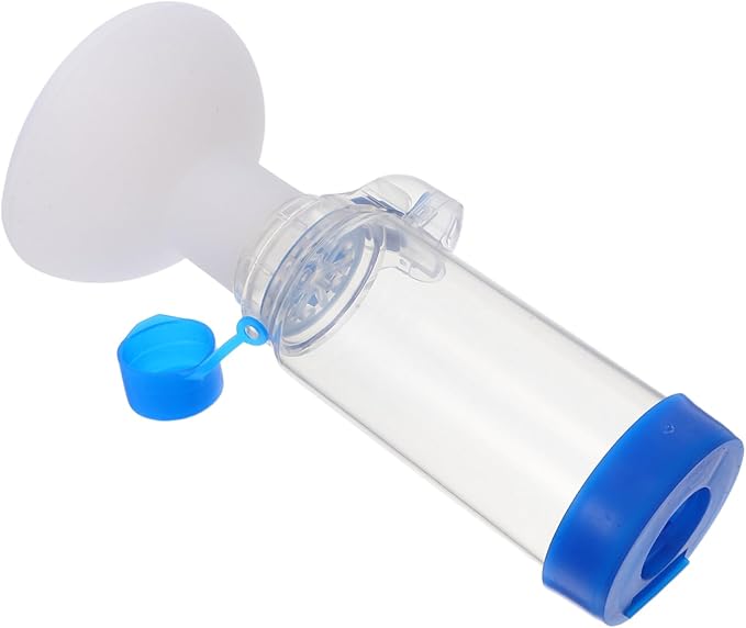 Totority Pet Spacer Mask for Cats and Dogs Breathing Indicator Chamber for Cough Relief Handheld Design for Optimal Medication