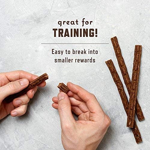Rocco & Roxie Chicken Jerky Dog Treats, Soft Training Snacks Made in USA | High Value Training Treats for Dogs, Small & Large Breeds, Seniors & Puppies, Natural Jerky Chews for Rewarding Good Behavior