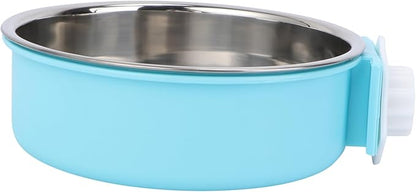 VANZACK Stainless Steel Dog Bowl Double Layer Easy to Pet Feeder Pet Supplies