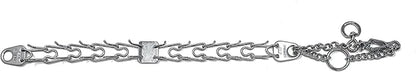 Herm Sprenger Dog Training Collar with Quick Release Buckle Ultra-Plus Chrome Plated Steel Training Collar Made in Germany 2.25mm x 16in Small
