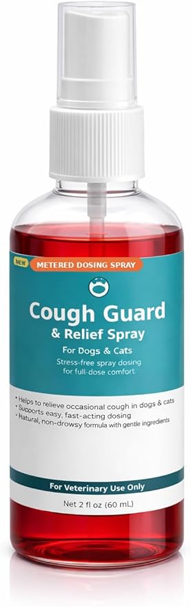 and Relief Spray for Dogs and Cats, with New Spray Dosing Technology for Easy ingesting and no Waste. Ensures pet gets the Full dose. No Guessing.