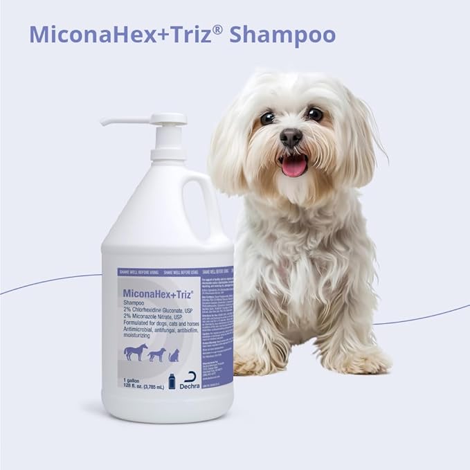 MiconaHex+Triz Shampoo for Dogs, Cats and Horses, Gallon