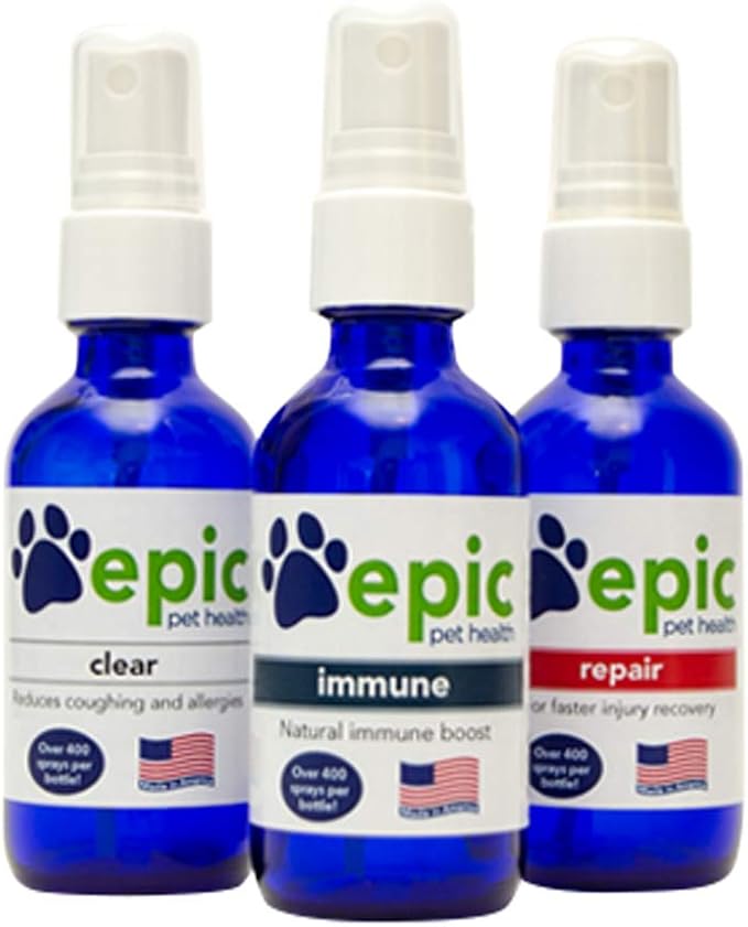 Clear - Electrolyte Supplement That Reduces Allergies and Coughing for Healthy Immune System Works for All Animals Easy to Use Spray Works Quickly (Spray 1 oz)