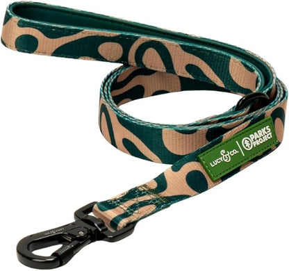 Lucy & Co. x Parks Project Geyser Dog Leash, Durable Matching Dog Lead with Heavy Duty Hardware, Small
