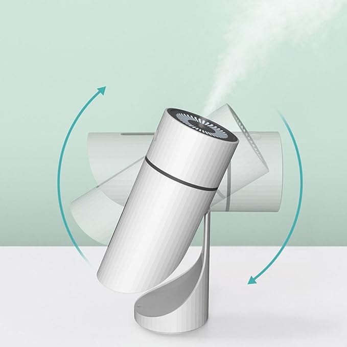 2.0 Dog Humidifier,Dog Humidifiers with Whisper-Quiet/90° Adjustable Mist, Desktop Rechargeable Moisturizing Spray,Creates a Safe,Moisturized Environment for Dogs/Families