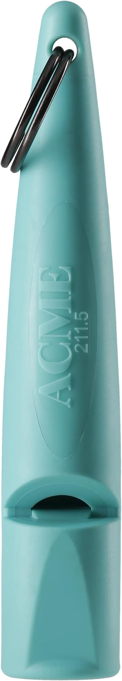 ACME Alpha 211.5 Professional Dog Training Whistle with Enhanced Ergonomic Grip. BPA-Free Plastic. 110 dBA. Long Range. Standardized Frequency. Weatherproof. Made in the UK (Turquoise)
