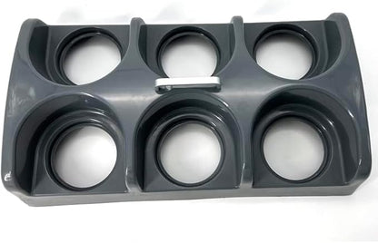 Puppy Feeding System 6 Litter Multiple Dog Bowl Feeder Puppy Feeder Station, Weaning Dish Puppy's Feeding