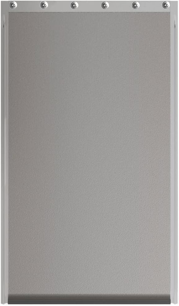 Extra Large Dog Door Replacement Flaps with Screws, Compatible with PetSafe Freedom Doggie Doors PAC 11-11040, Measures 13 1/8”x 24 7/8”, Flexible, Durable, BPA-Free, Weather Resistant Materials