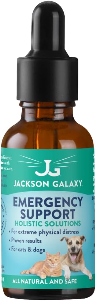 Jackson Galaxy Solutions - Emergency Support (Formerly Intensive Care) - for Energetic Grounding in Difficult Times, Flower Essences