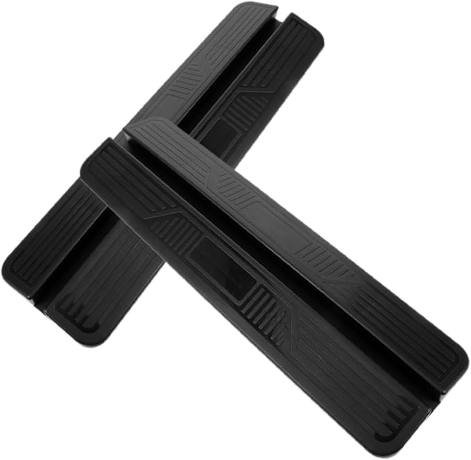 NUOBESTY 2pcs Pet Guardrail Pedal Doorway Ramp for Small Medium Large Dogs Tripping Safety Ramp for Home Easy Install