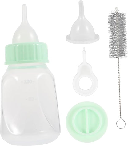 Pet Nursing Bottle Set Puppy Kitten Feeder Bottle Leak Design for Milk Replacer Kitten Nursing