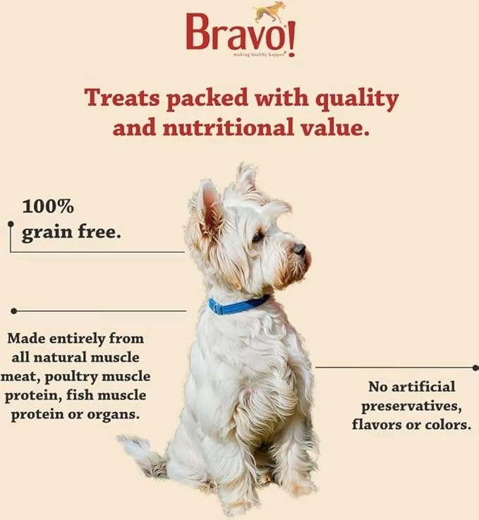 Bravo! Bonus Bites Single Ingredient Freeze Dried Raw Dog Treats, Venison Liver, 3 Ounce, High Protein, Grain Free, Gluten Free