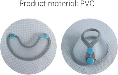 Adjustable Parrot Cone Collar, Safe and Practical Cotton Collar to Prevent Bites and Licking Wounds, to Help heal (M)