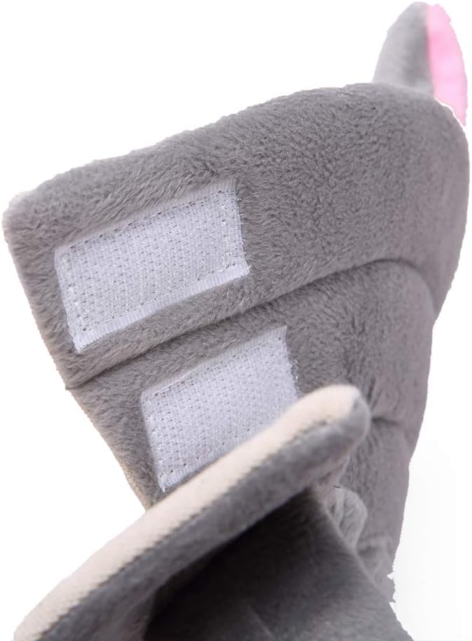 Pet Recovery Collar,Dog Protective E-Collar Soft Dog Cone Breathable Secure Lovely Collar for Puppy Small Medium Dogs (M-Neck: 35-38cm, Elephant)