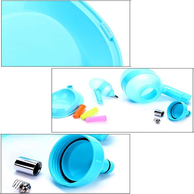 Pets Feeder Bowl Dog Dishes with A Cup Pet Automatic Feeder Pet Drinker Waterer Adjustable Detachable Dog Automatic Drinkers Orange