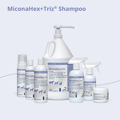 MiconaHex+Triz Shampoo for Dogs, Cats and Horses, 8 oz