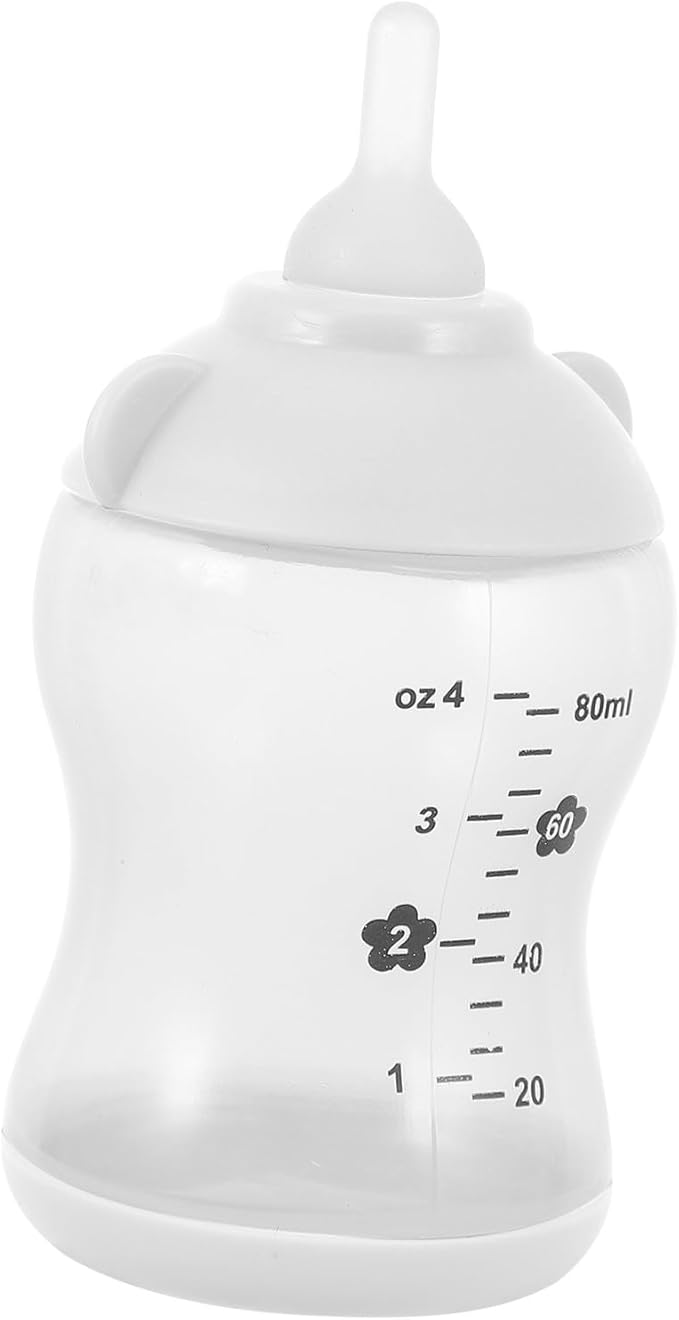 Silicone PET Nursing Bottle for Kittens and Puppies Leak-Proof Milk Feeder 100% Food-Grade Material Portable Feeding Bottle for Small Animals