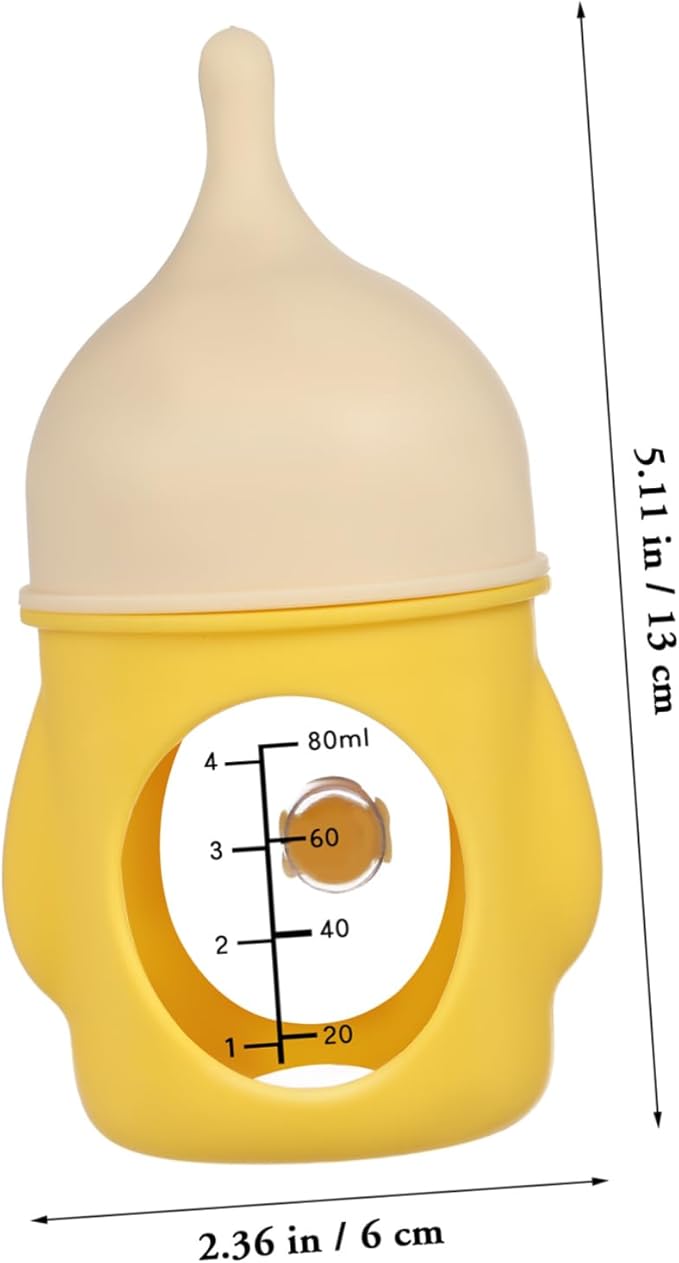 YARNOW Milk Replacer for Puppies Pet Bottle Nursing Puppy Bottles for Nursing Kitten Ergonomic Design Easy to Clean