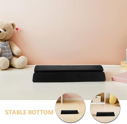 TOYANDONA Baby Gate Feet Kick Plate Safety Gate Accessories for Pets and Children Protects Furniture Easy Installation for Home and Outdoor Use